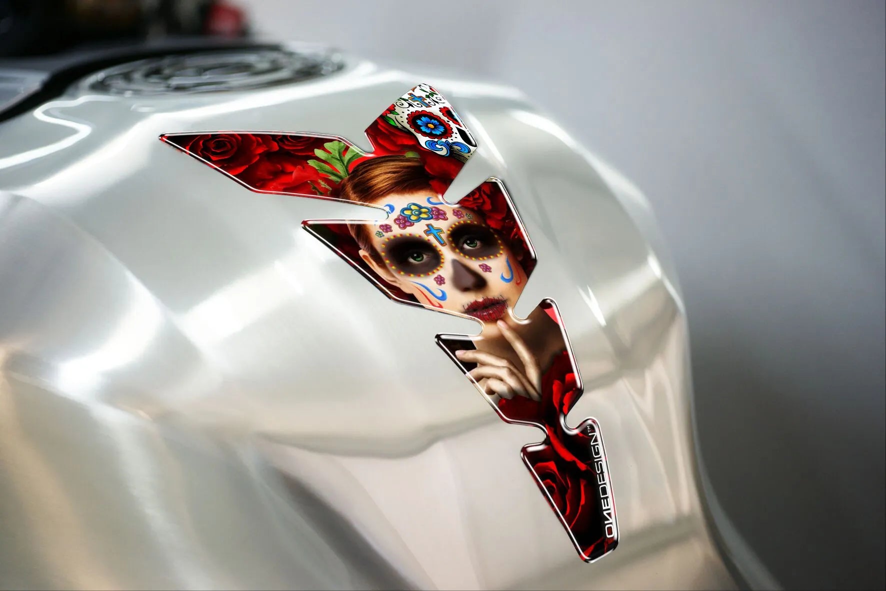 Onedesign Resin Tank Pad For Sport, Touring & Road Bikes