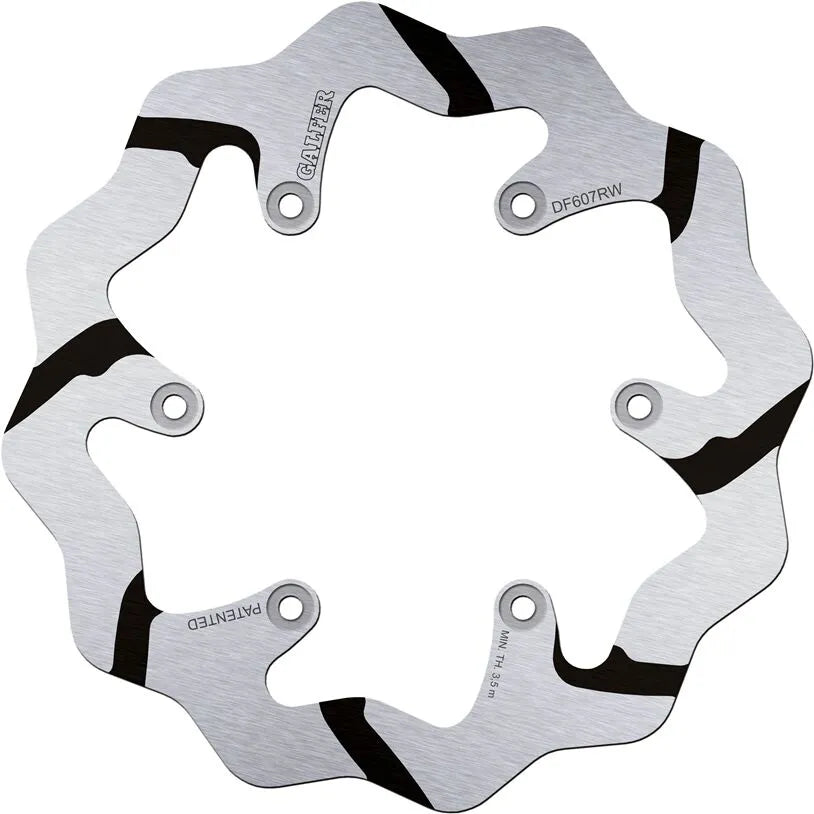 Galfer Wave Grooved Fixed Brake Rotor - Superior Performance