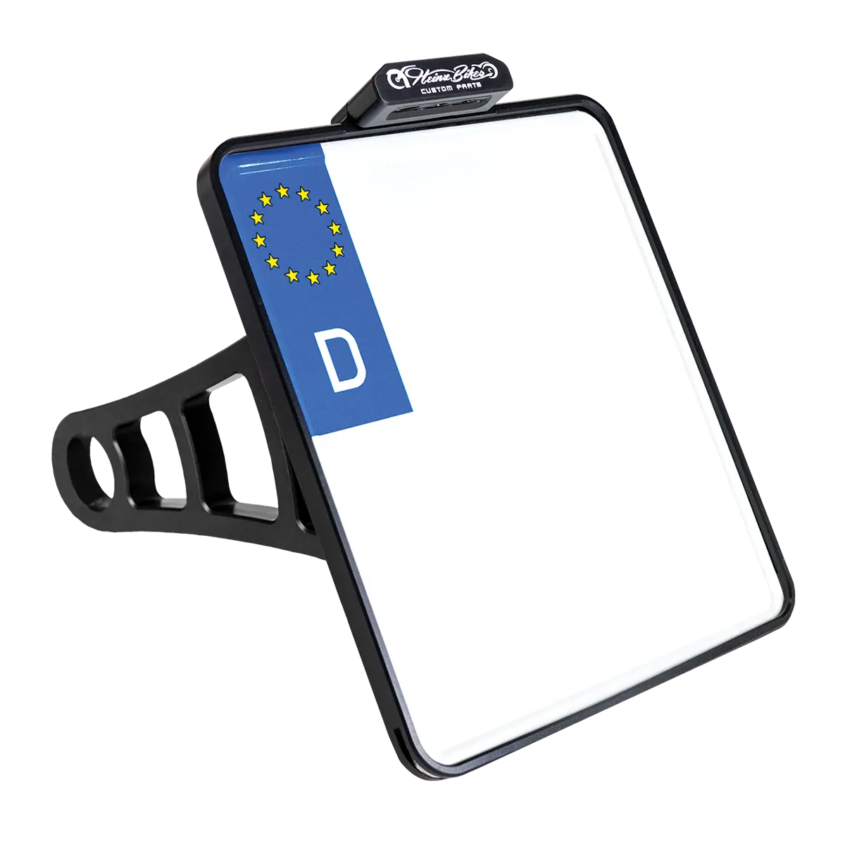 Heinz Bikes License Plate Side Mounts For 3/4" Axles