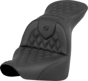 Saddlemen Roadsofa Seat - Black Lattice Stitched