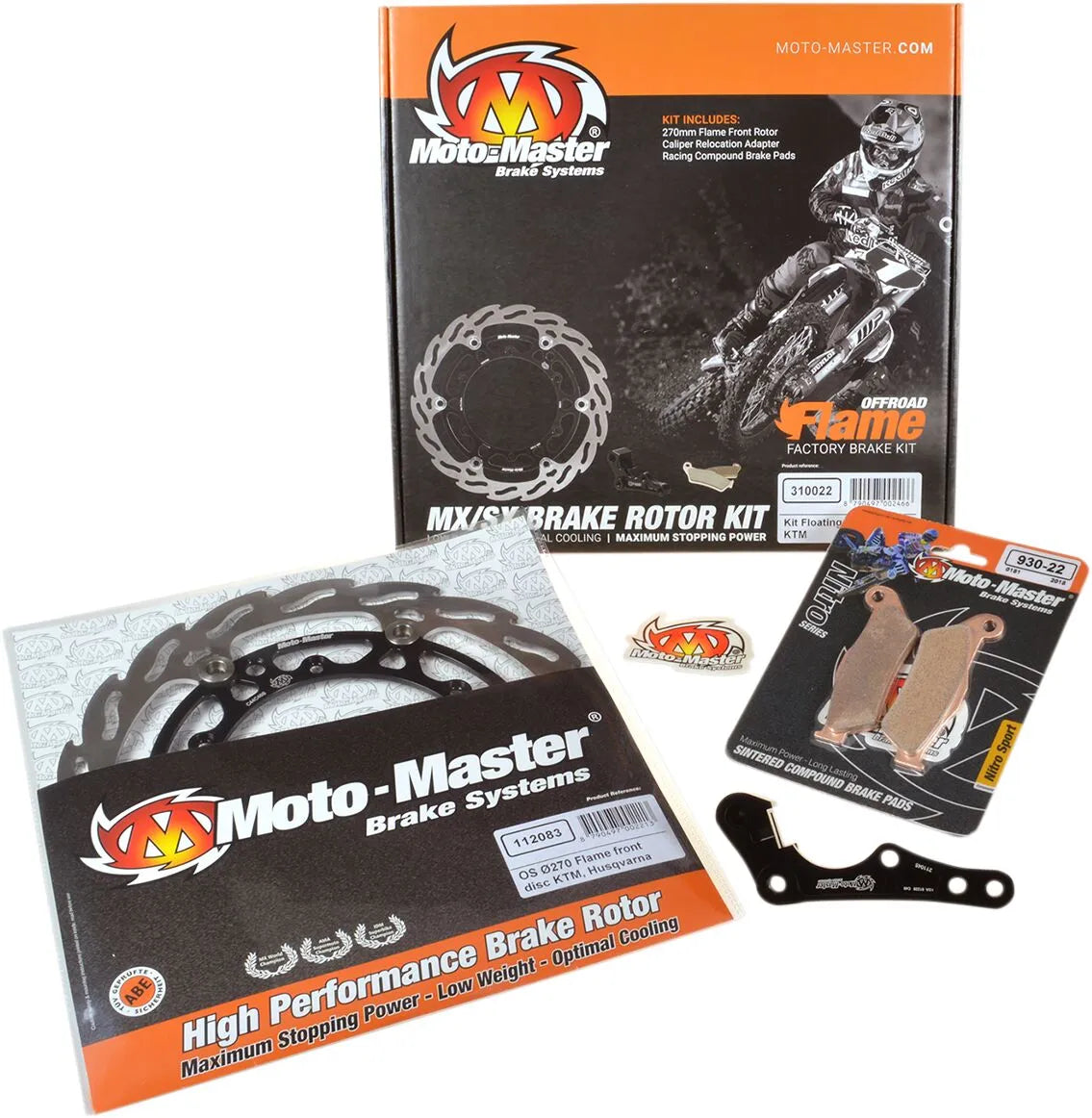 Moto-master Oversize Brake Kit For Mx Front