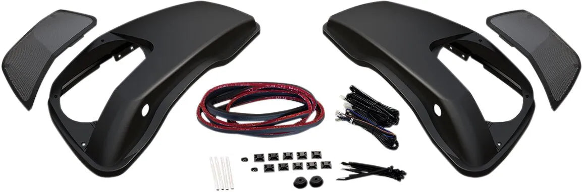 Hogtunes Saddlebag Speaker Lid Kit - 6x9"