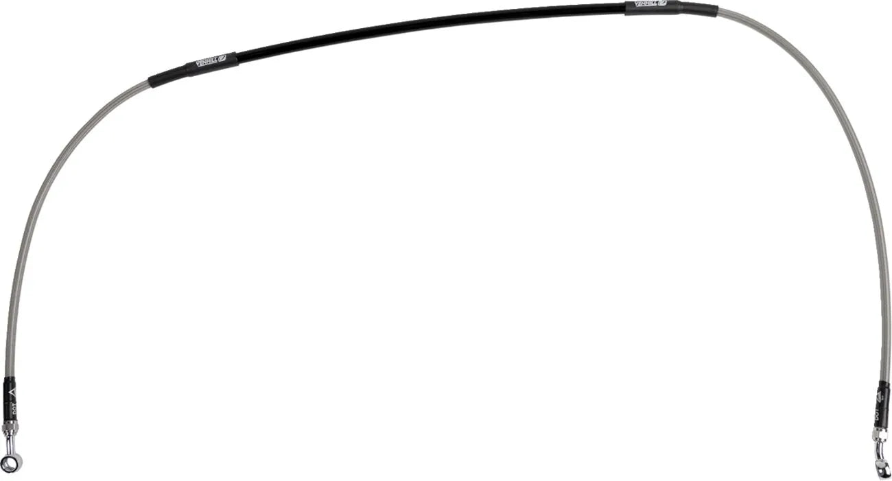 Moose Offroad Stainless Steel Braided Brake Line Front