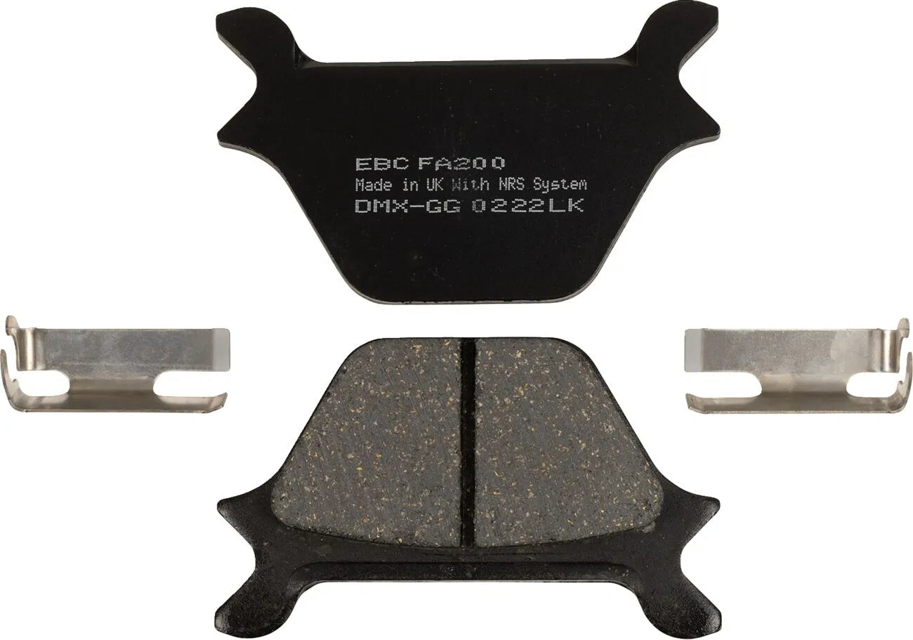 Ebc Fa200 Organic Brake Pads For Harley-davidson/buell