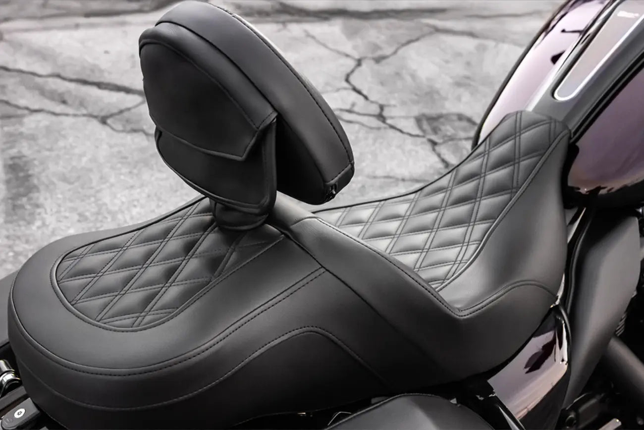 Saddlemen Heated Roadsofa Lattice Stitched Seat
