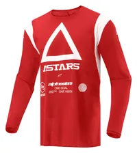 Alpinestars Techdura Jersey - Red/White