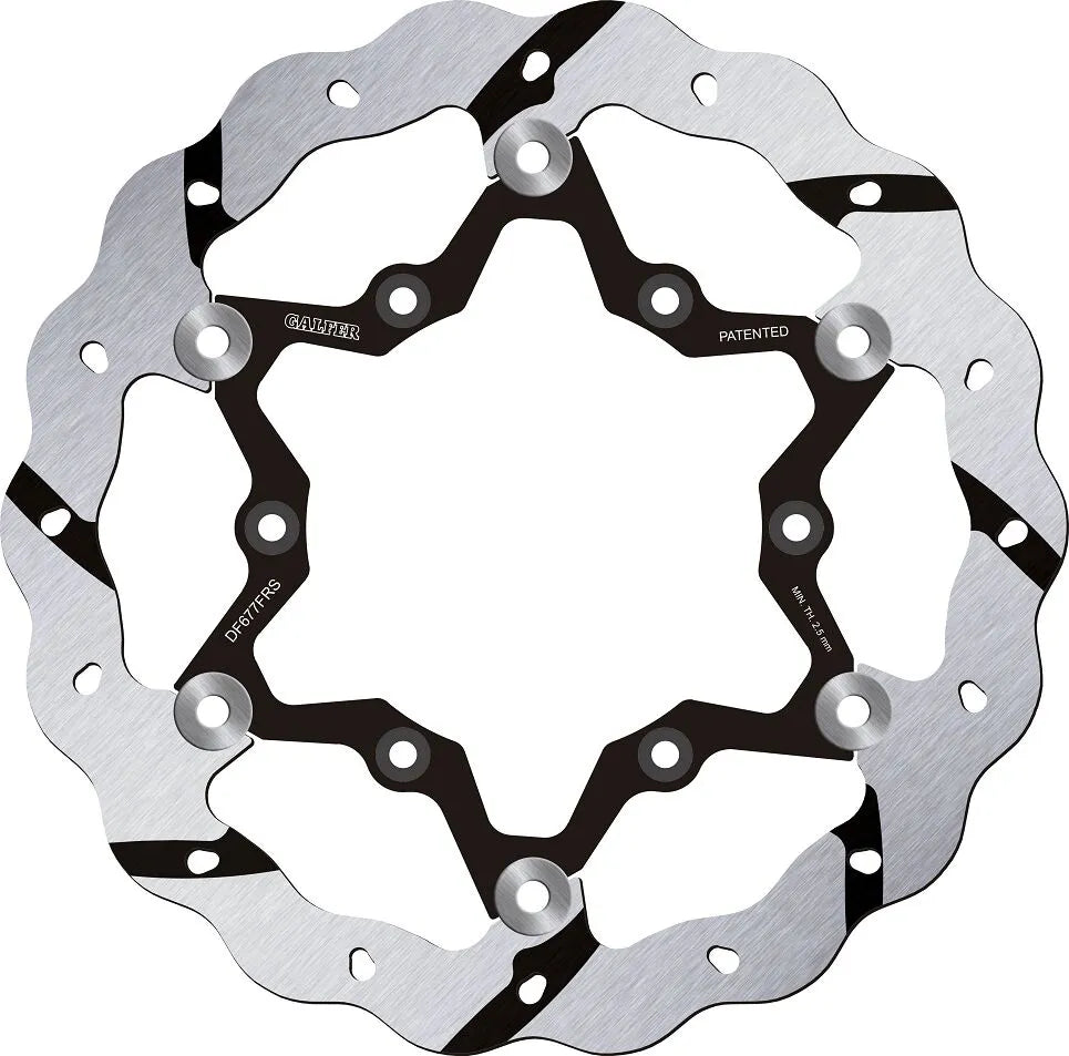 Galfer Floating Wave Grooved Brake Rotor