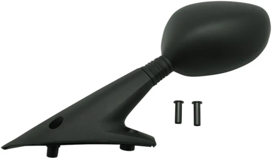 Parts Europe E-mark Mirror - Clear Convex Lens