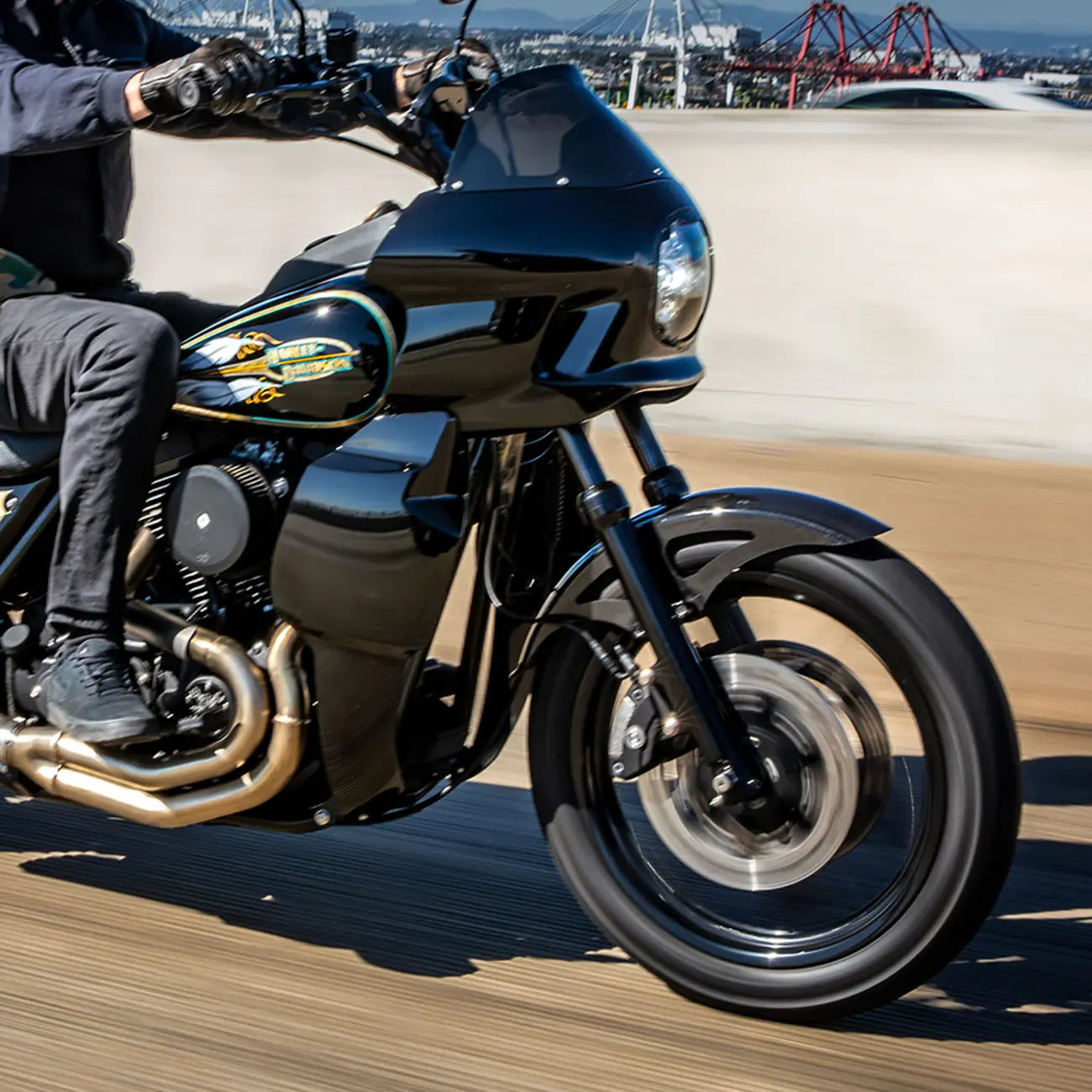 Saddlemen S-rt Fairing Lowers - Gloss Black