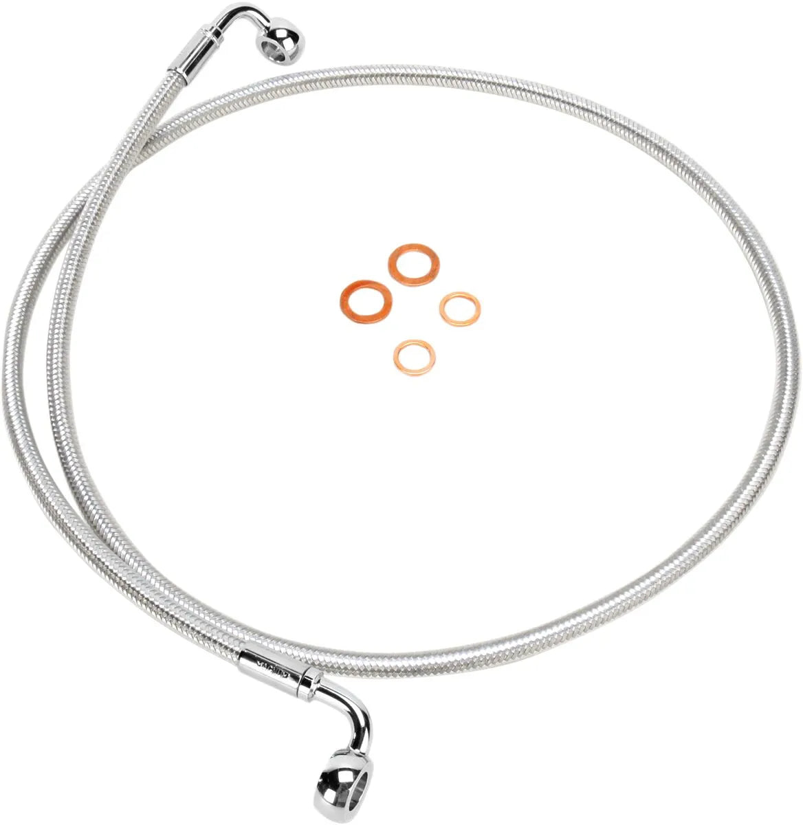 Magnum Shielding Front Brake Line For Non-abs Models