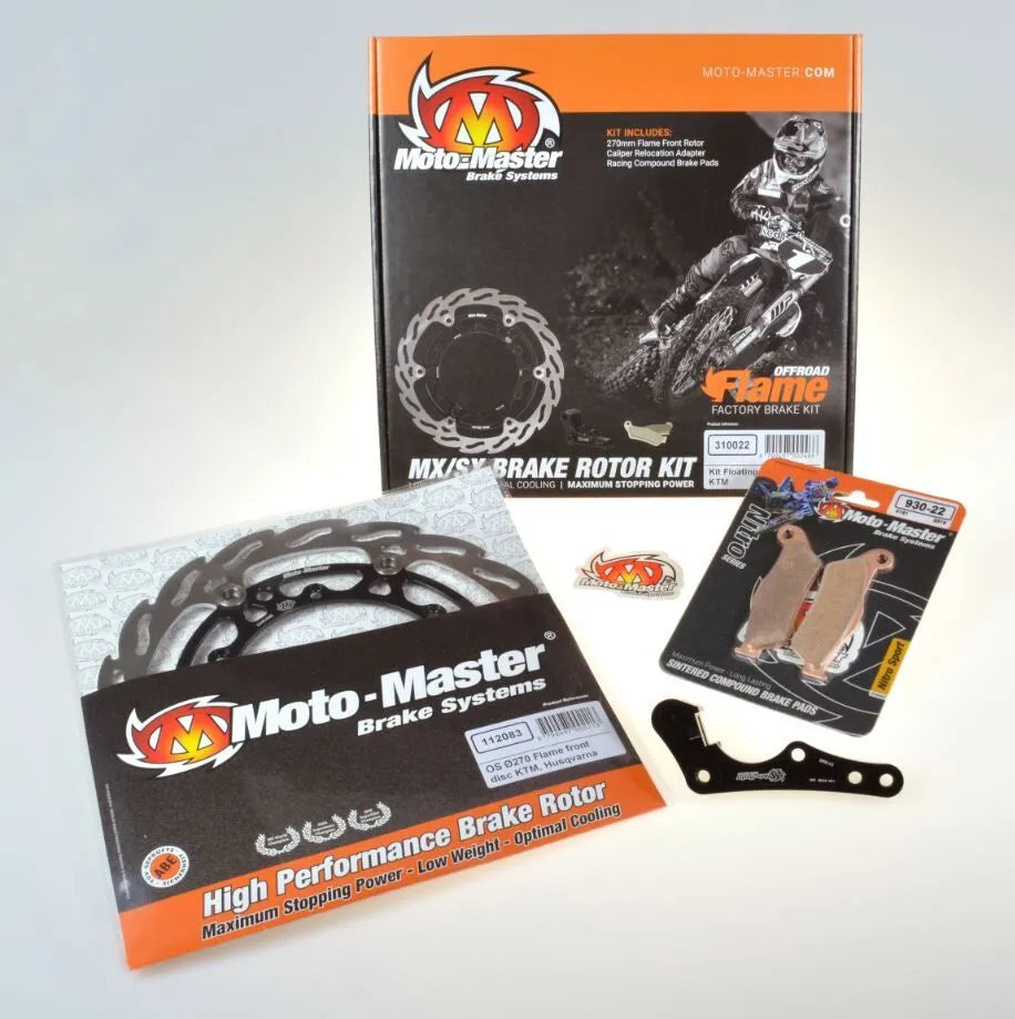 Moto-master 260 Mm Oversize Floating Rotor Brake Kit