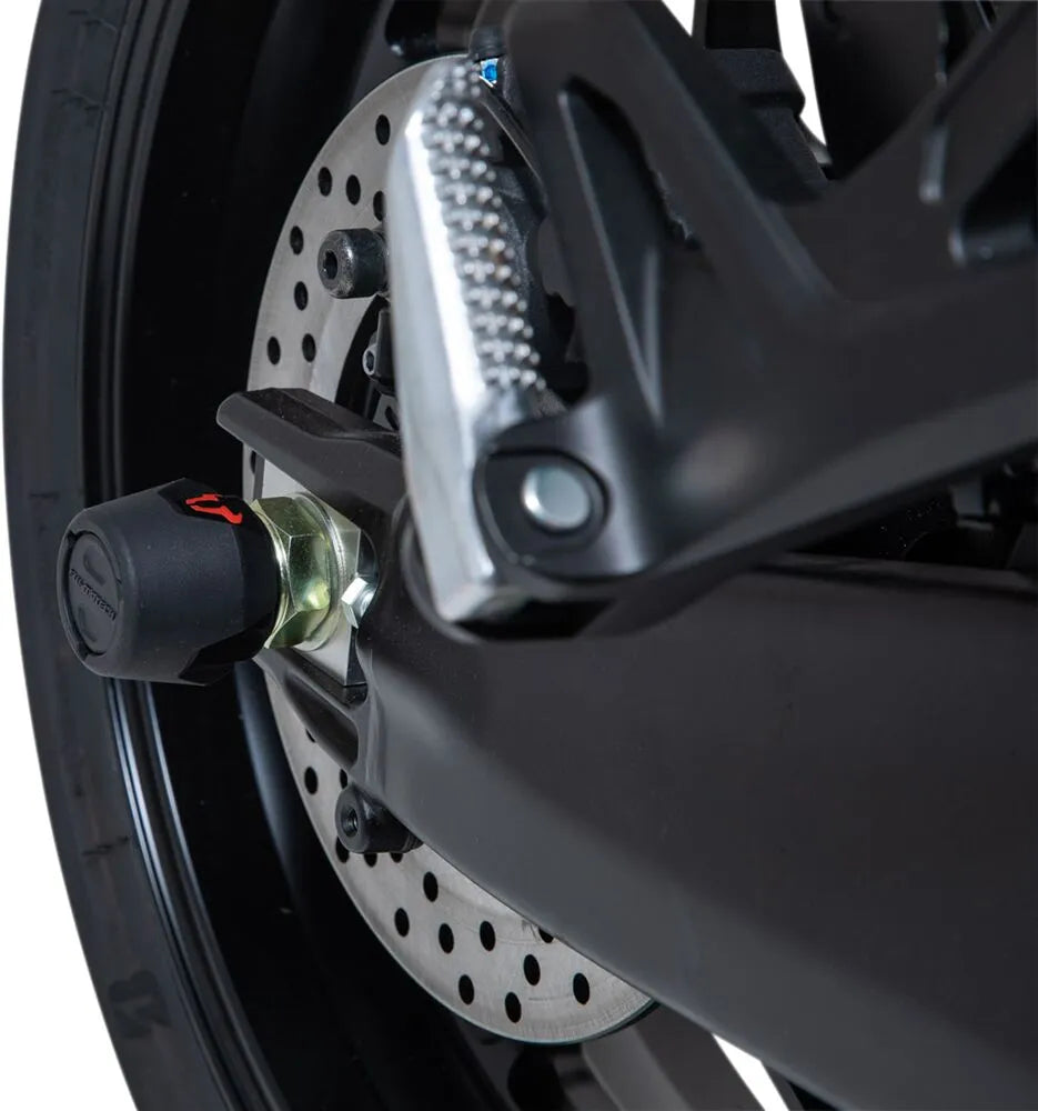 Sw-motech Rear Axle Slider Set For Swing Arm Protection