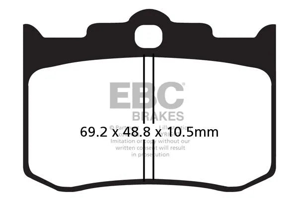 Ebc Fa-hh Series Sintered Brake Pads