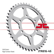 Jt Sprockets Steel Rear Sprocket 530-45t