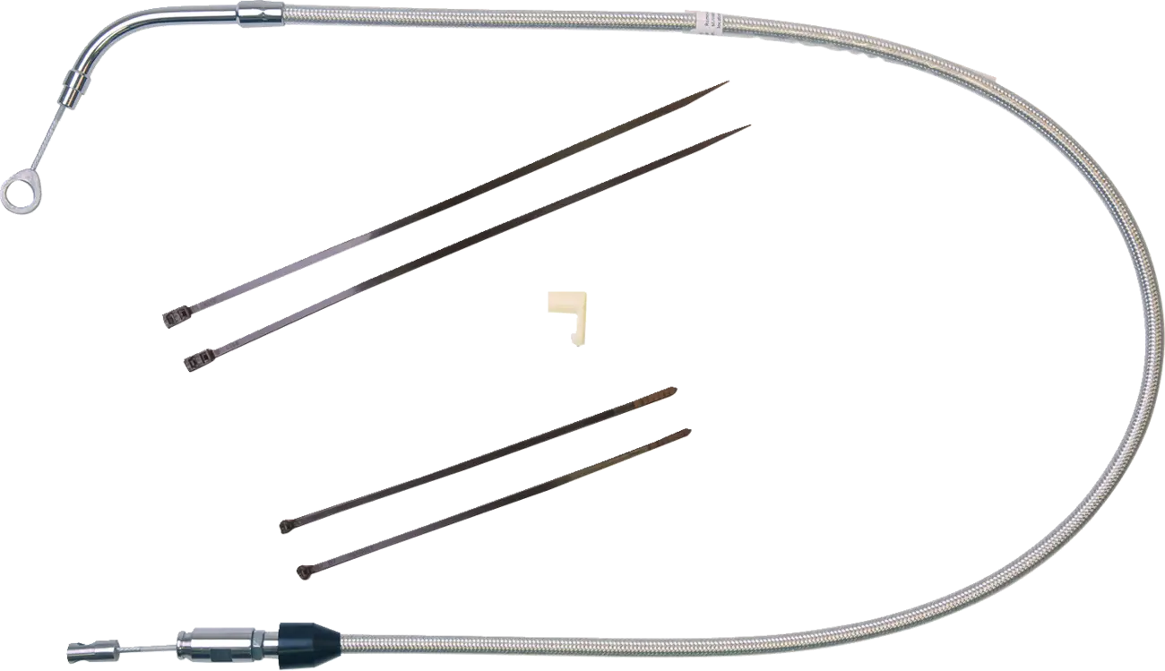 Magnum Shielding Polished Clutch Cable For Quick Connect