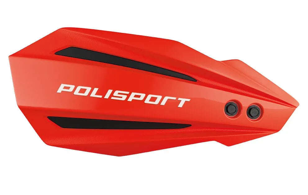 Polisport Mx Bullit Handguards - Red Plastic