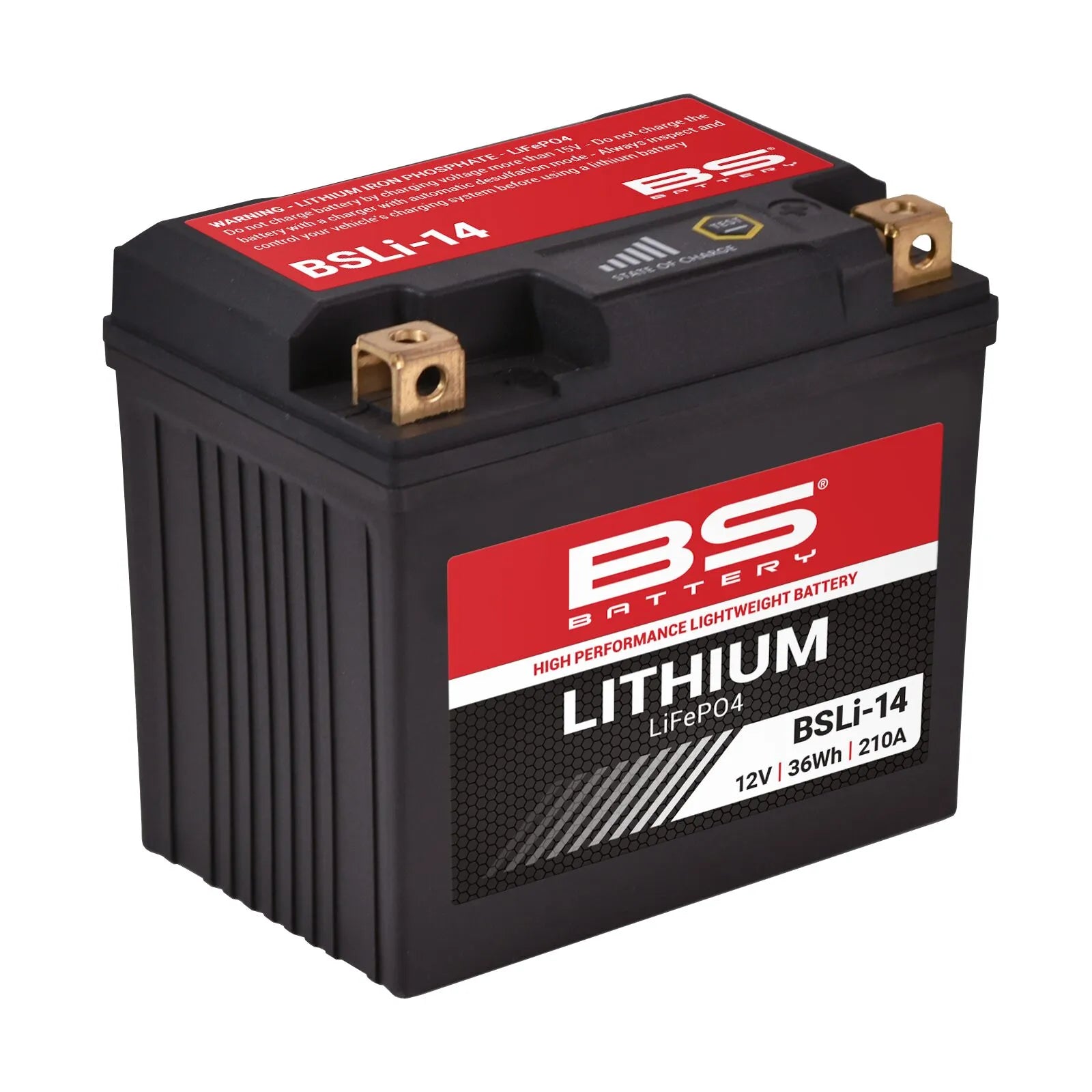Bs Battery Bsli-14 Lithium Motorcycle Battery