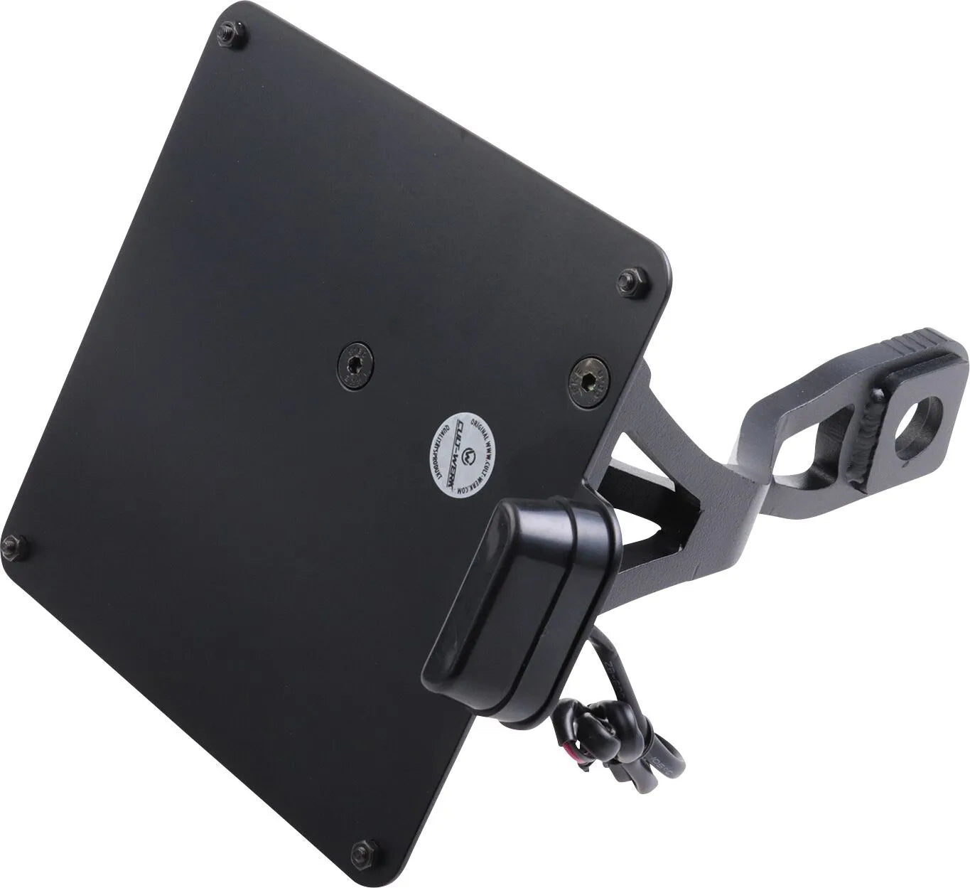 Cult Werk License Plate Holder With Led Light