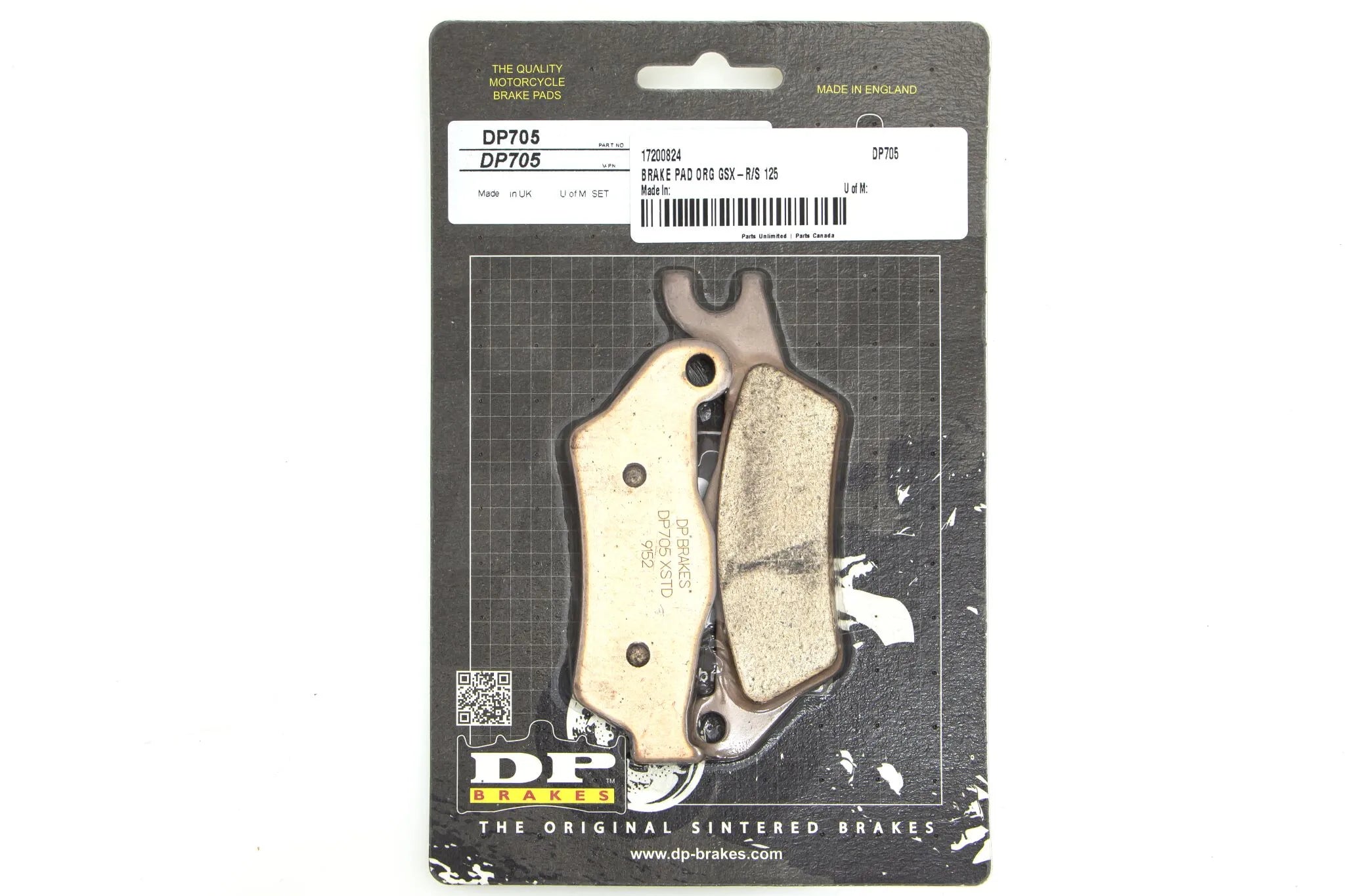 Dp Brakes Odp Organic Brake Pads Set