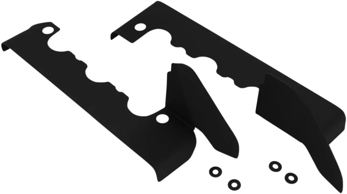 Show Chrome Cylinder Head Cover - Black