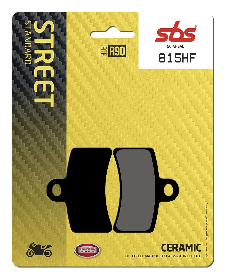 Sbs Hf Street Ceramic Organic Brake Pads Set