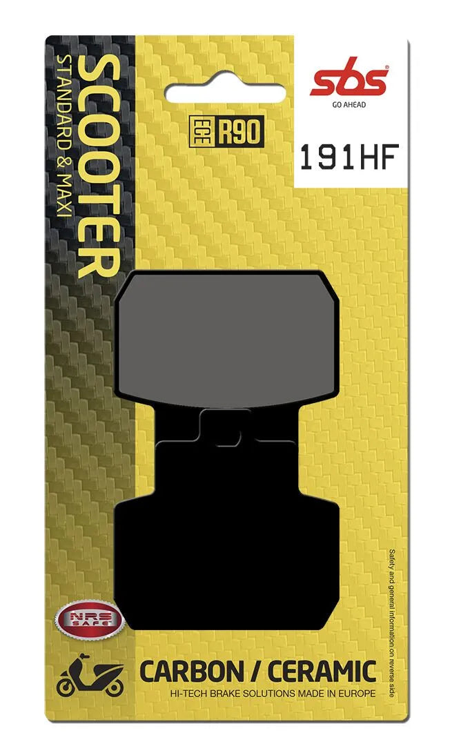 Sbs Hf Street Ceramic Organic Brake Pads Set