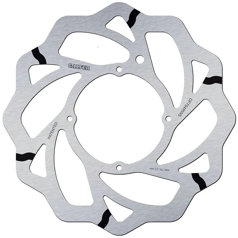 Galfer Wave Grooved Fixed Brake Rotor - Enhanced Performance