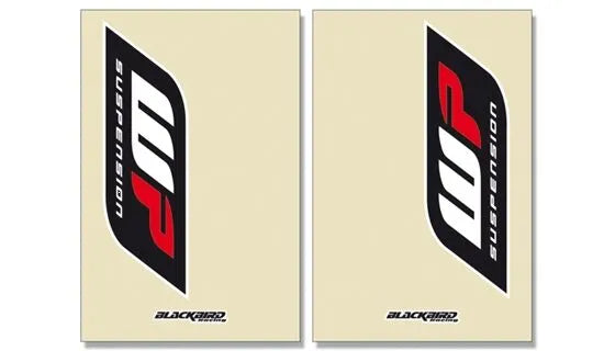 Blackbird Racing Fork Stickers - Upper Fork Protection