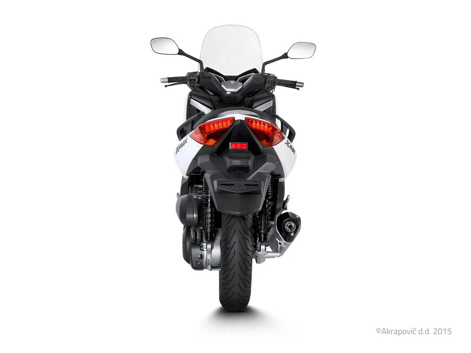 Akrapovic Slip-on Line Muffler For Scooters