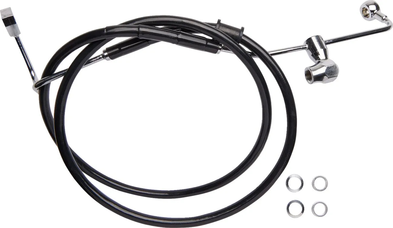 Drag Specialties Rear Brake Line For Abs Systems