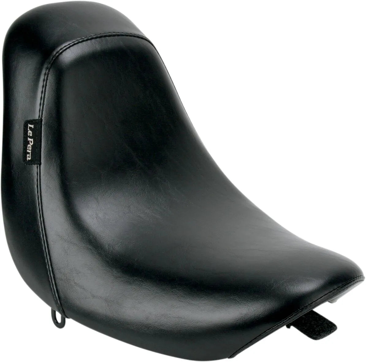 Le Pera Bare Bones Solo Seat - Black Vinyl