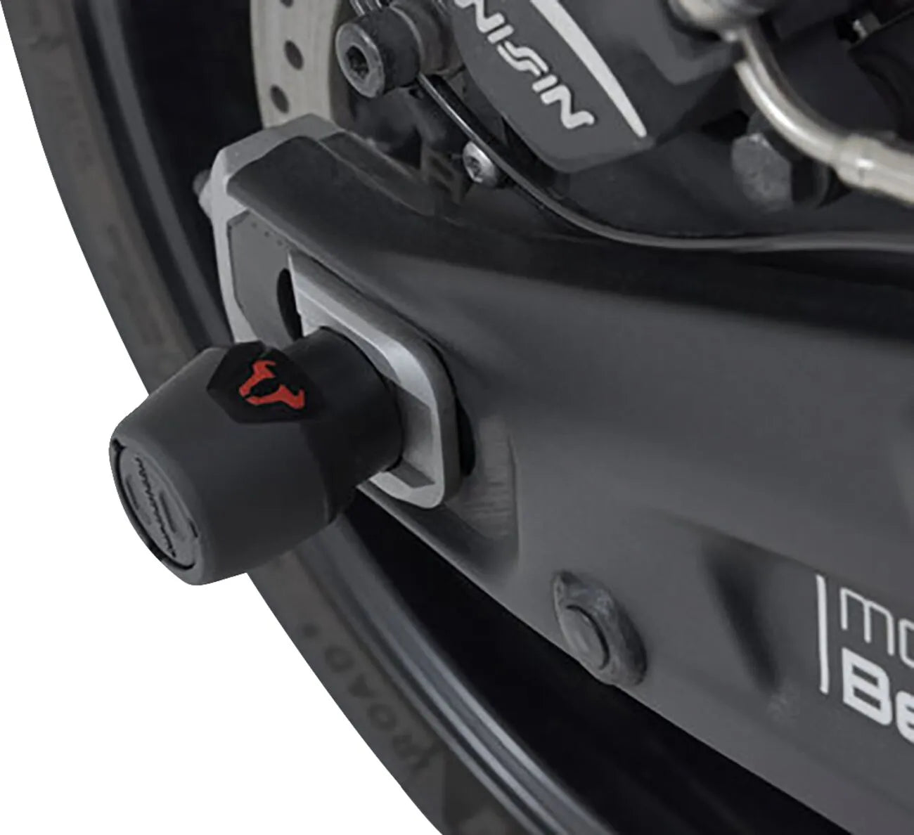 Sw-motech Rear Axle Slider - Enhanced Protection