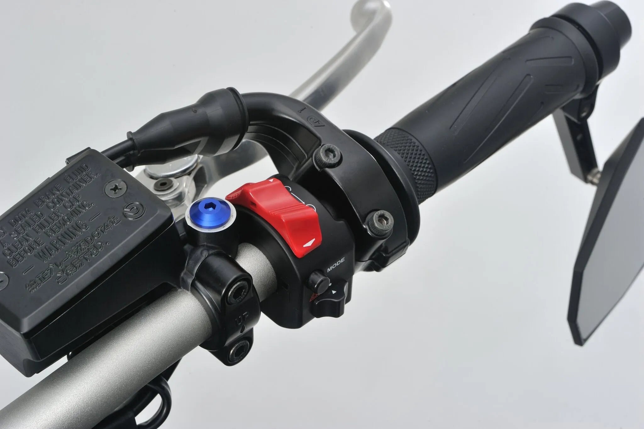 Daytona M10 Mirror Plug Bolt - Blue Anodized