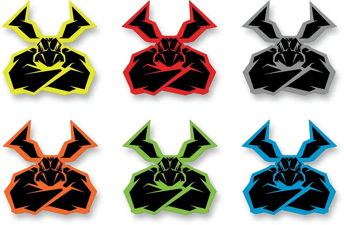 Moose Offroad Agroid Decal 6-pack