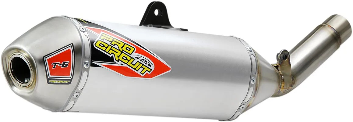 Pro Circuit T-6 Slip-on Silencer With Spark Arrestor
