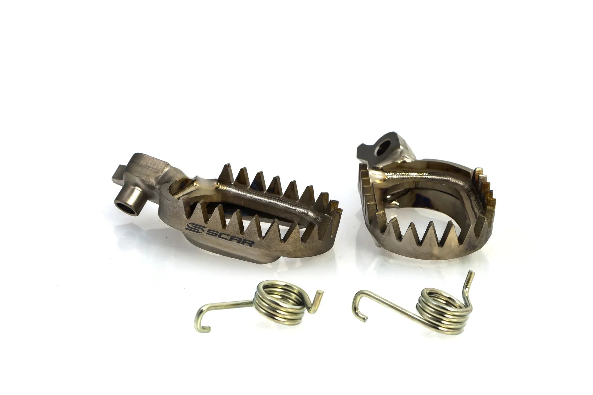 Scar Anti Mud Titanium Footpegs