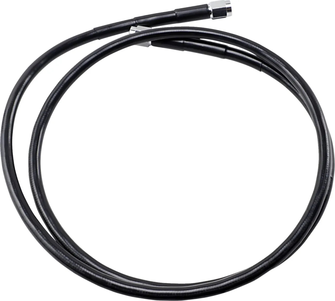 Drag Specialties Universal Black Vinyl Brake Line 47"