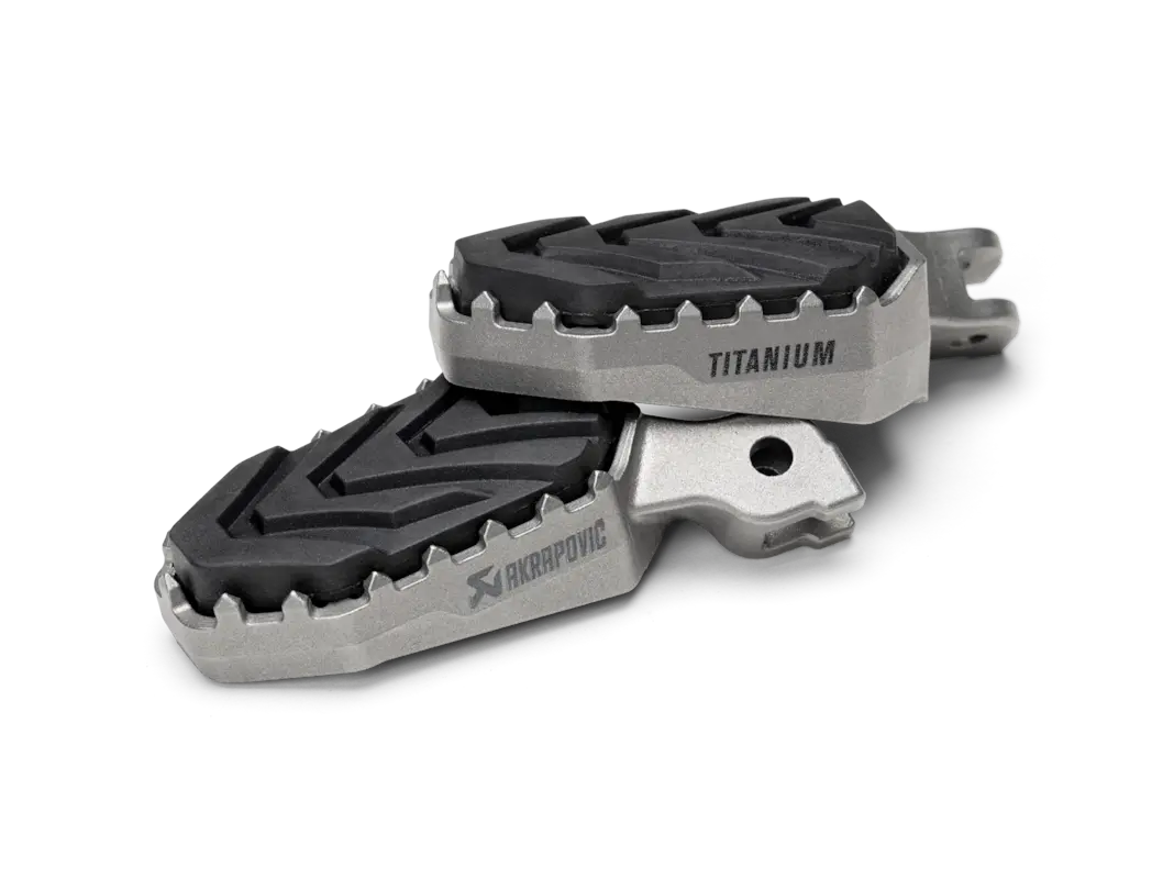 Akrapovic Titanium Foot Pegs