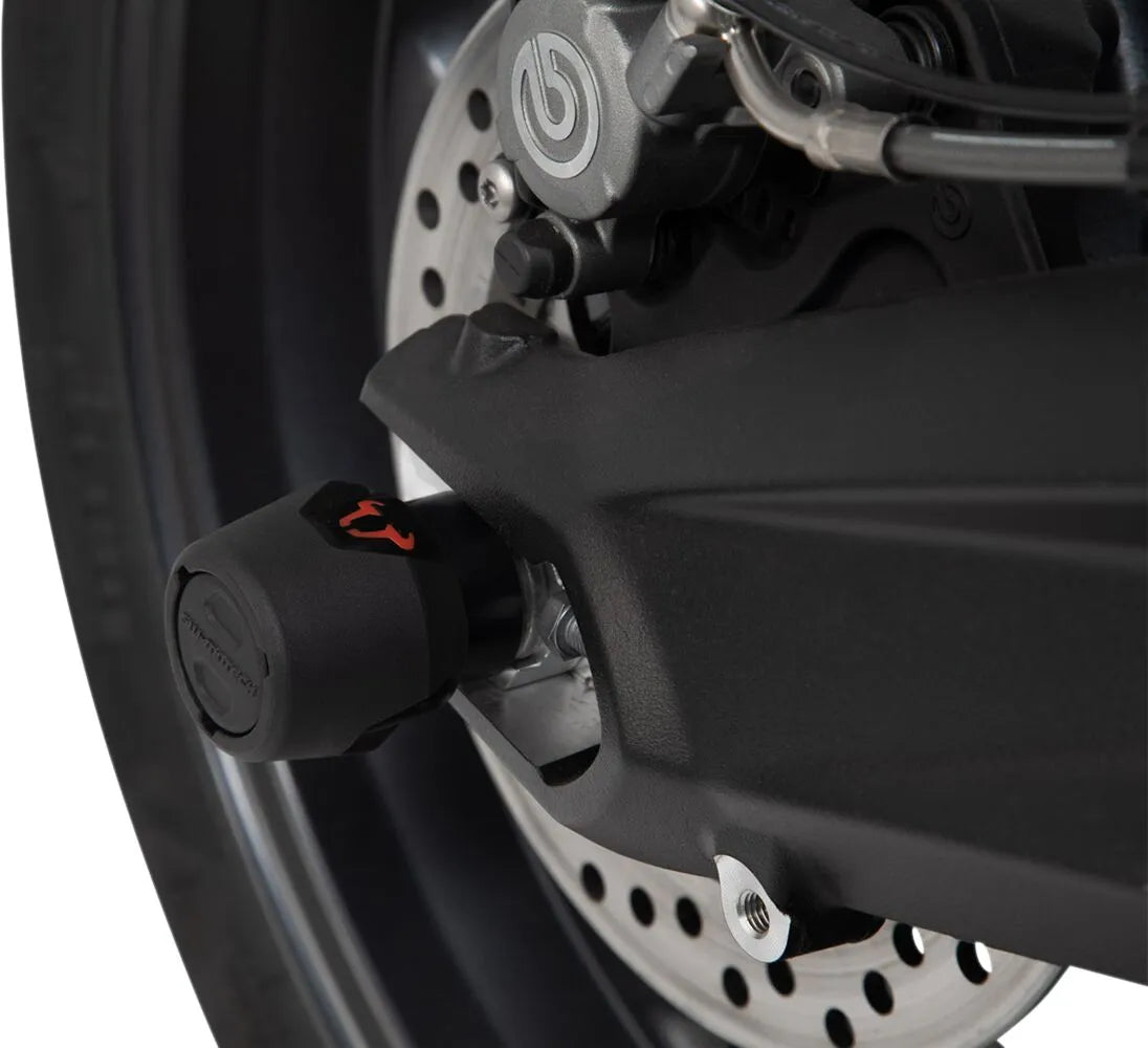 Sw-motech Rear Axle Slider Set For Swing Arm Protection