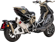 Akrapovic Slip-on Line Muffler For Scooters