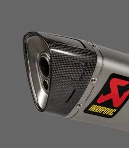 Akrapovic V-ec350 Muffler End Cap - Carbon Fiber