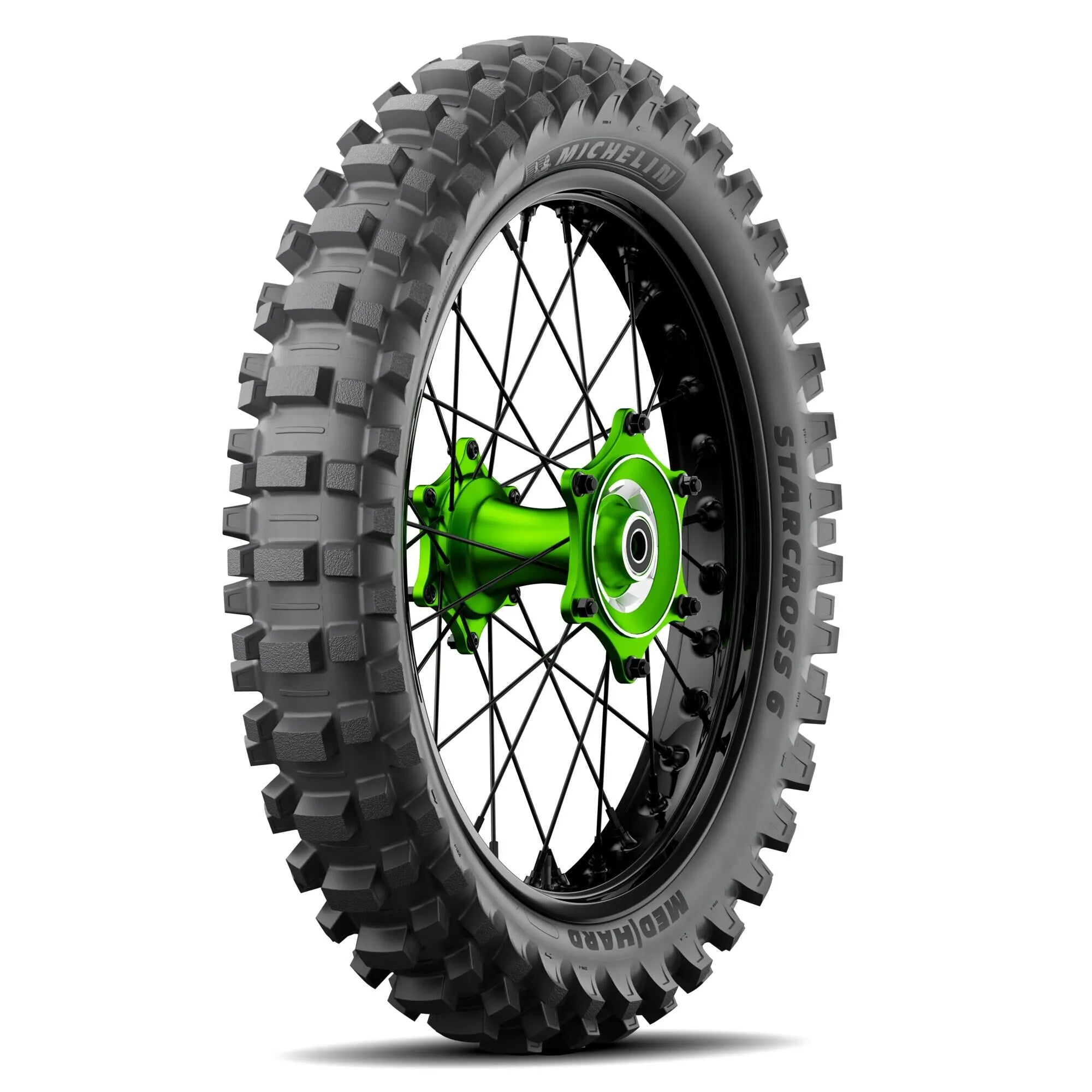 Michelin Starcross 6 Medium Hard Tire - 120/90-18 Rear