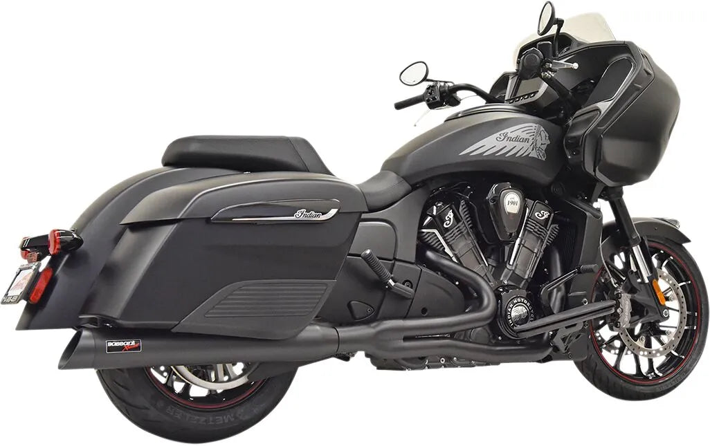 Bassani Xhaust Road Rage 2:1 Black Full System Exhaust