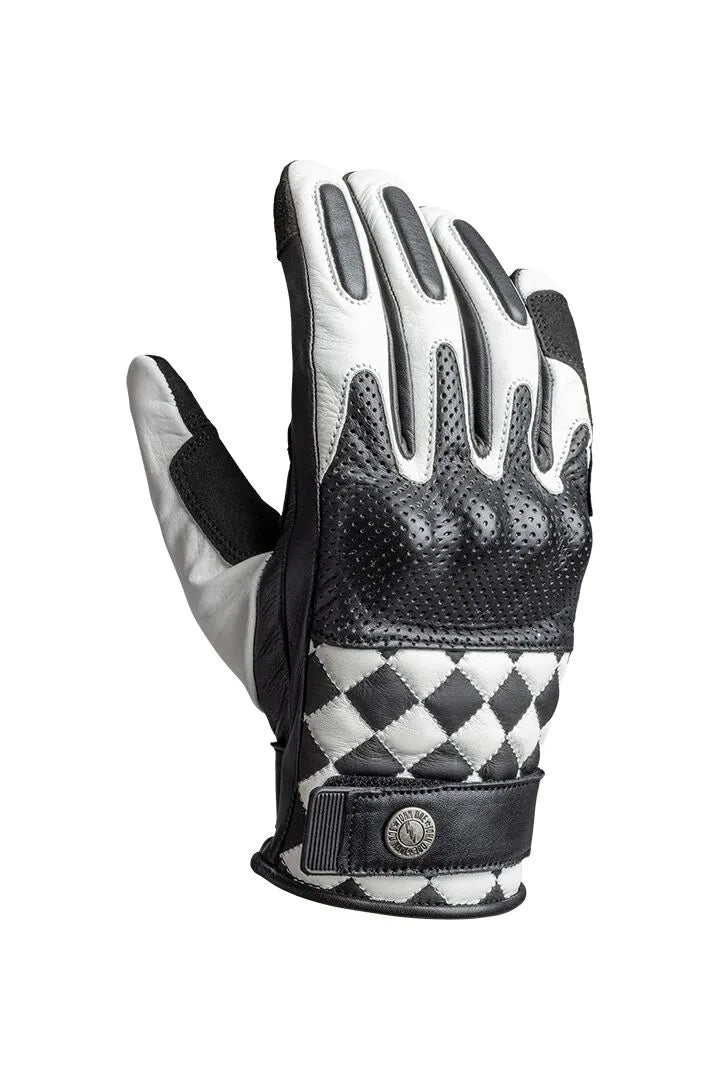 John Doe Tracker Motorcycle Gloves - Black/White