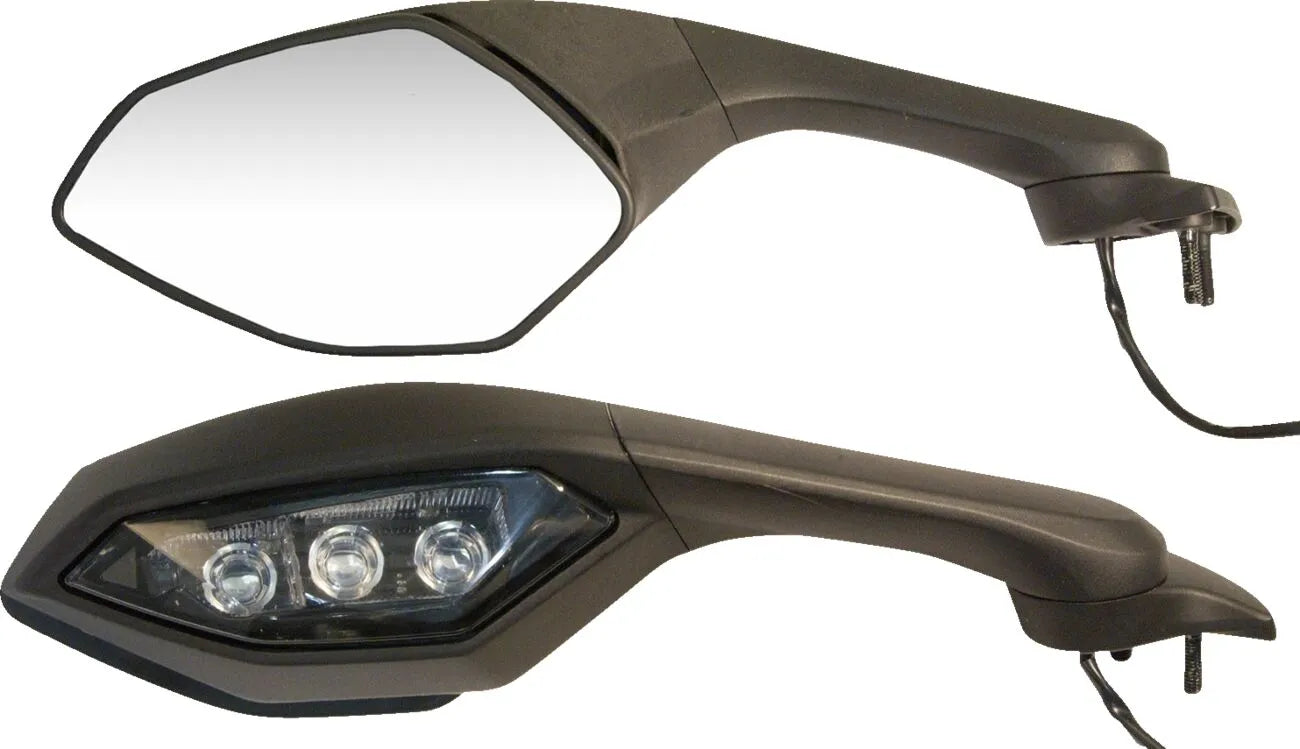 Emgo Oem-style Replacement Mirror For Yamaha