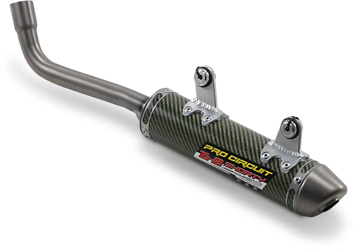 Pro Circuit Ti-2 Silencer - Titanium & Carbon Fiber