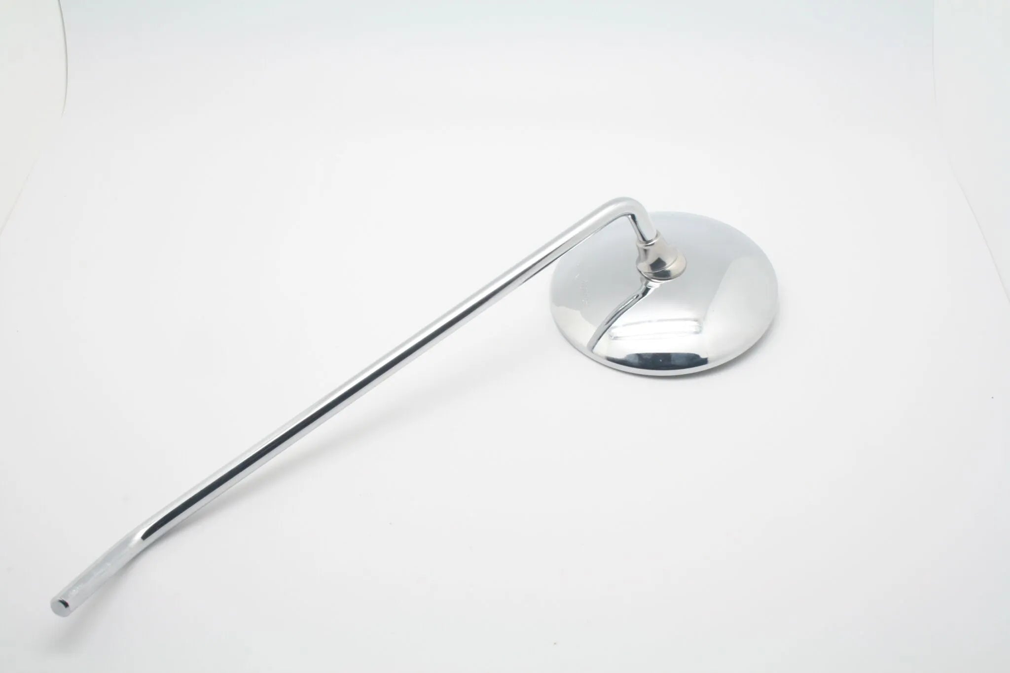 Parts Europe E-mark Mirror - Chrome, Round