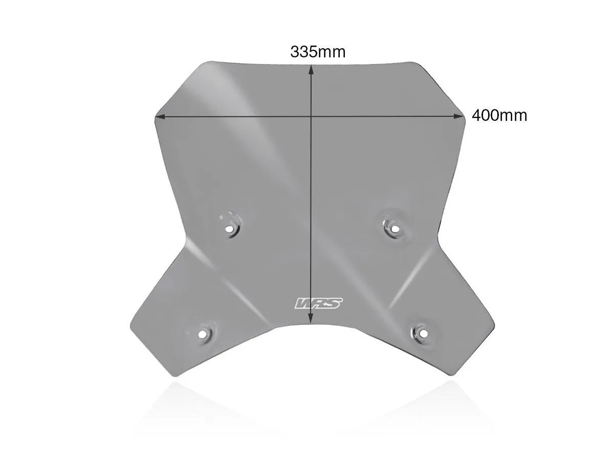 Wrs Smoke Windscreen - Enhanced Rider Protection