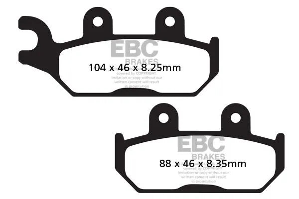 Ebc Tt Sport Carbon Fusion Brake Pads