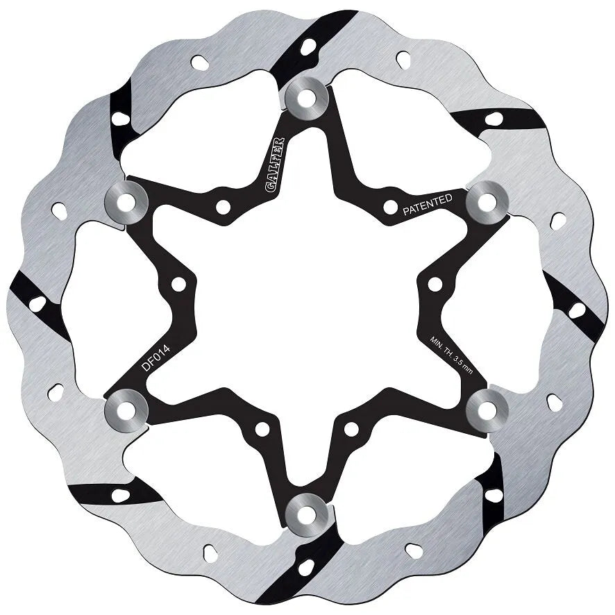 Galfer Floating Wave Grooved Brake Rotor